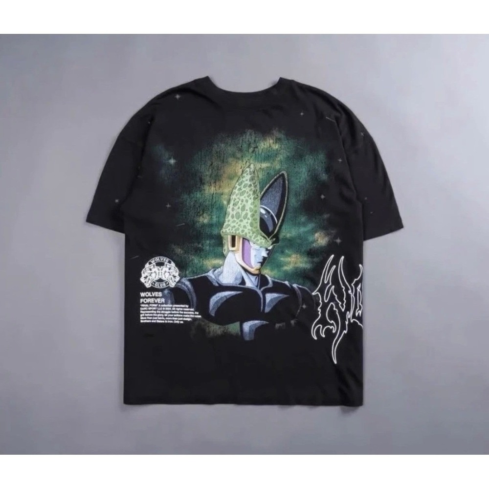 Darc Sport Dragon Ball Z Side by Side Cell Tee size L